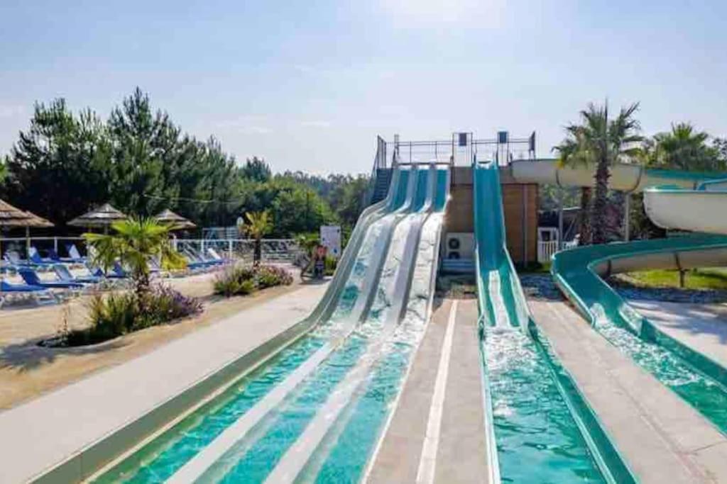 Vacances Sous Les Pins, Pres De La Mer, 6-8 Pers,Bien Equipe, Piscine Сен-Жюльен-ан-Борн Экстерьер фото